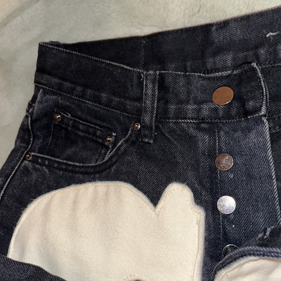 MNML Skelton Black Denim Jeans - Picture 5 of 5